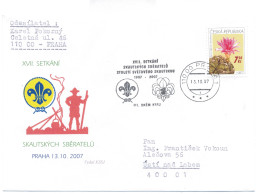 SC 28 - 416 CZECH, Scout - Cover - Used - 2007 - Storia Postale