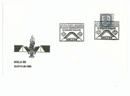 SC 28 - 648 FINLAND, Scout - Cover - Used - 1985 - Lettres & Documents