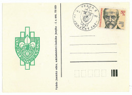 SC 28 - 1110 CZECH, Scout - Cover - Used - 1990 - Briefe U. Dokumente