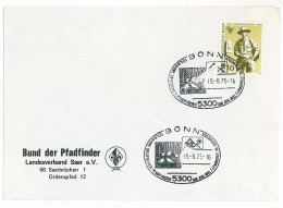 SC 28 - 238 GERMANY, Scout - Cover - Used - 1975 - Storia Postale