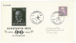 SC 28 - 638 SWEDEN, Scout - Cover - Used - 1964 - Storia Postale