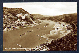 Bingen. Blick Vom Schweizehaus Ins Rheintal Mit Bingerloch. 1958 - Bingen