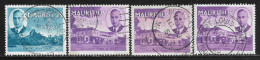 1950 Mauritius Set Of 4 Used Stamps (Michel # 231,236) - Mauricio (...-1967)