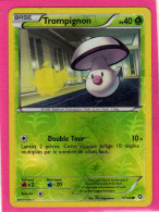 Carte Pokemon Francaise 2012 Noir Et Blanc Dragons Exaltés 17/124 Trompignon 40pv Reverse Occasion - Noir & Blanc