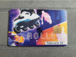 Télécarte 50 Unités Roller 12/99 - Deportes
