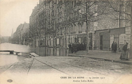 Paris * 12ème * Inondations Janvier 1910 * Avenue Ledru Rollin * Passerelle * Crue De La Seine - Arrondissement: 12