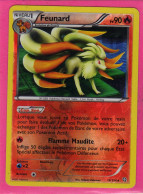 Carte Pokemon Francaise 2012 Noir Et Blanc Dragons Exaltés 19/124 Feunard 90pv Reverse Occasion - Nero E Bianco