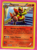 Carte Pokemon Francaise 2012 Noir Et Blanc Dragons Exaltés 21/124 Maganon 120pv Occasion - Noir & Blanc