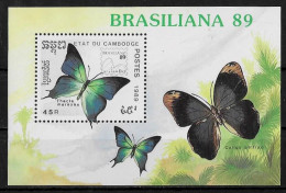 CAMBODGE - PAPILLONS - BF 72 - NEUF** MNH - Butterflies