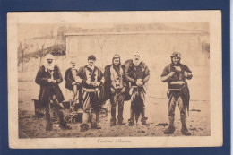 CPA Albanie Types écrite - Albania