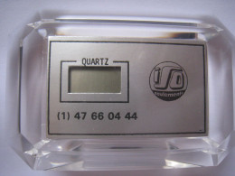 ISO ROULEMENTS Montre De Bureau à Quartz - Advertisement Watches