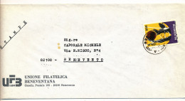 1991 PALLACANESTRO 500 LIRE SINGOLO ISOLATO SU STAMPE - 1991-00: Poststempel