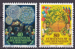 # Liechtenstein Satz Von 1981 O/used (A5-4) - Used Stamps