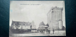 17 , Pons , La Tour Et La Mairie  En 1919 - Pons