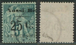 Colonies Françaises - Nossi-Bé (taxe) : Yv N°10 Oblitéré. Signé Brun - Usados