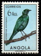 Angola 1951 - Mi.Nr. 353 - Postfrisch MNH - Vögel Birds Stare Starling - Songbirds & Tree Dwellers