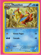 Carte Pokemon Francaise 2012 Noir Et Blanc Dragons Exaltés 33/124 Musteflott 90pv Bon Etat - Negro Y Blanco