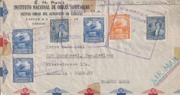 Venezuela Lettre Pour L'Allemagne 1948 - Venezuela