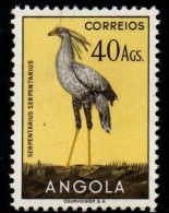 Angola 1951 - Mi.Nr. 361 - Postfrisch MNH - Vögel Birds Sekretär Secretarybird - Aigles & Rapaces Diurnes