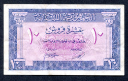 RC 27391 LIBAN 1950 BILLET DE 10 PIASTRES - Lebanon