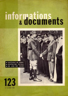 Revue Diplomatique Informations & Documents N° 123 - Mai 1960 - Conférence Spatiale - De Gaulle - John Dos Passos - Geschichte