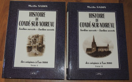 NORMANDIE  CALVADOS ‎ ‎Histoire De Condé-sur-Noireau.  Tomes 1 Et 2 - Normandië