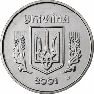 Ukraine, Kopiyka, 2001, Acier Inoxydable, SPL, KM:6 - Ucrania