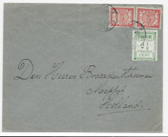 Suriname 1912, Letter The Netherlands  (SN 2811) - Surinam ... - 1975