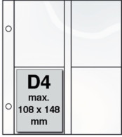 DAVO Blätter D4 (4 Taschen) DV27304, 10 Stück Neu ( - Otros & Sin Clasificación