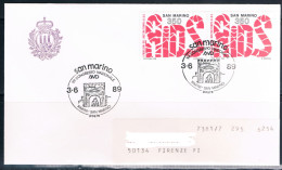 SAN MARINO 1989 - "VIII Congresso AIVD" ", Annullo Speciale. - Enfermedades