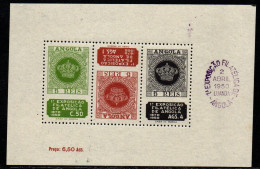 Angola 1950 - Mi.Nr. Block 2 - Postfrisch MNH - Angola