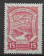 Scadta Mnh ** 3,2 Euros 1923 With Watermark - Colombia