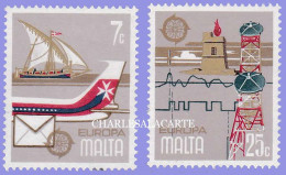 MALTA REPUBLIC  1979  EUROPA  S.G. 625-626  U.M. - Malta