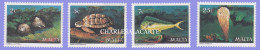 MALTA REPUBLIC  1979  MARINE LIFE  S.G. 630-633  U.M. - Malta