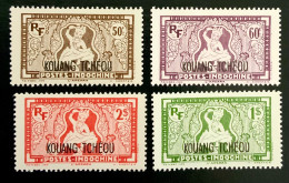 1937 INDOCHINE KOUANG TCHEOU -L’ASPARA - NEUFS* - Unused Stamps