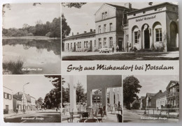 Gruss Aus Michendorf, Bahnhof, Potsdamer Straße, Autobahn-Raststätte, 1979 - Michendorf