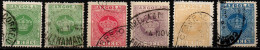 Angola 1881 - Mi.Nr. 10 - 14 A+C - Gestempelt Used - Angola