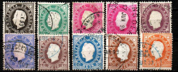 Angola 1886 - Mi.Nr. 15 - 23 (22 Fehlt) - Gestempelt Used - Angola