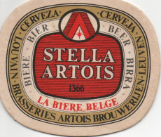 SbD99	Stella Artois	La Bière Belge-Bière-Bier	Brasseries Artois Brouwerijen - Portavasos