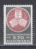 Denmark 1982 - 500 Years Of The University Library, Mi-Nr. 766, MNH** - Unused Stamps