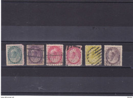 CANADA 1898 VICTORIA Yvert 63-66 + 69 + 71 Oblitéré, Used Cote : 36.70 Euros - Used Stamps