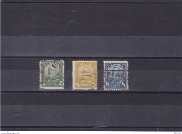 CANADA 1928 GEORGE V Yvert 130 + 132 + 134 Oblitéré, Used Cote : 12.20 Euros - Used Stamps