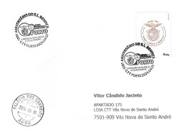 PORTUGAL - Commemorative Postmark - 120th Anniversary Of S. L. BENFICA (real Circulated) - Famous Clubs