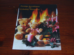 73915-   DOUBLE CARD CA. 11 X 15,5 CM. -  BEREN / BEARS / BÄREN / OURS / ORSI / TEDDYBEARS - Games & Toys