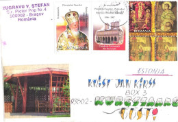 Romania:Letter From Romania To Estonia 2009 - Lettres & Documents