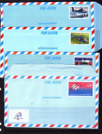 France - (1984-94) - 4  Aerogrammes - Neufs - Aerograms