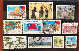 Taiwan - 1980 To 1992 - Used Stamps