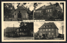 AK Reinstorf /Kr. Lüneburg, Gasthaus Und Kolonialwaren-Handlung, Kreissparkasse, Pfarrhaus  - Lüneburg