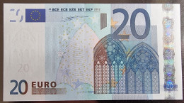 1 X 20€ Euro Duisenberg P002E1 X02075260331 - UNC - 20 Euro