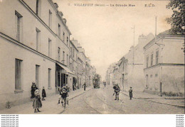 D94  VILLEJUIF  La Grande Rue  ...... Avec Tramway à Cheval - Villejuif